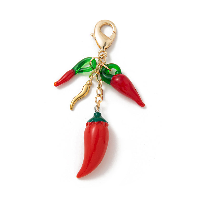 Hot Stuff Bag Charm Keychain