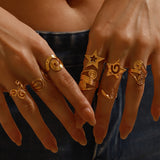 Flower Twist Ring