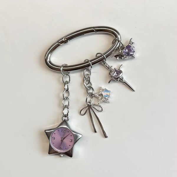 Timeless Twinkle Bag Charm Keychain