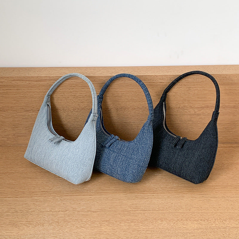Denim Bag in Night Sky