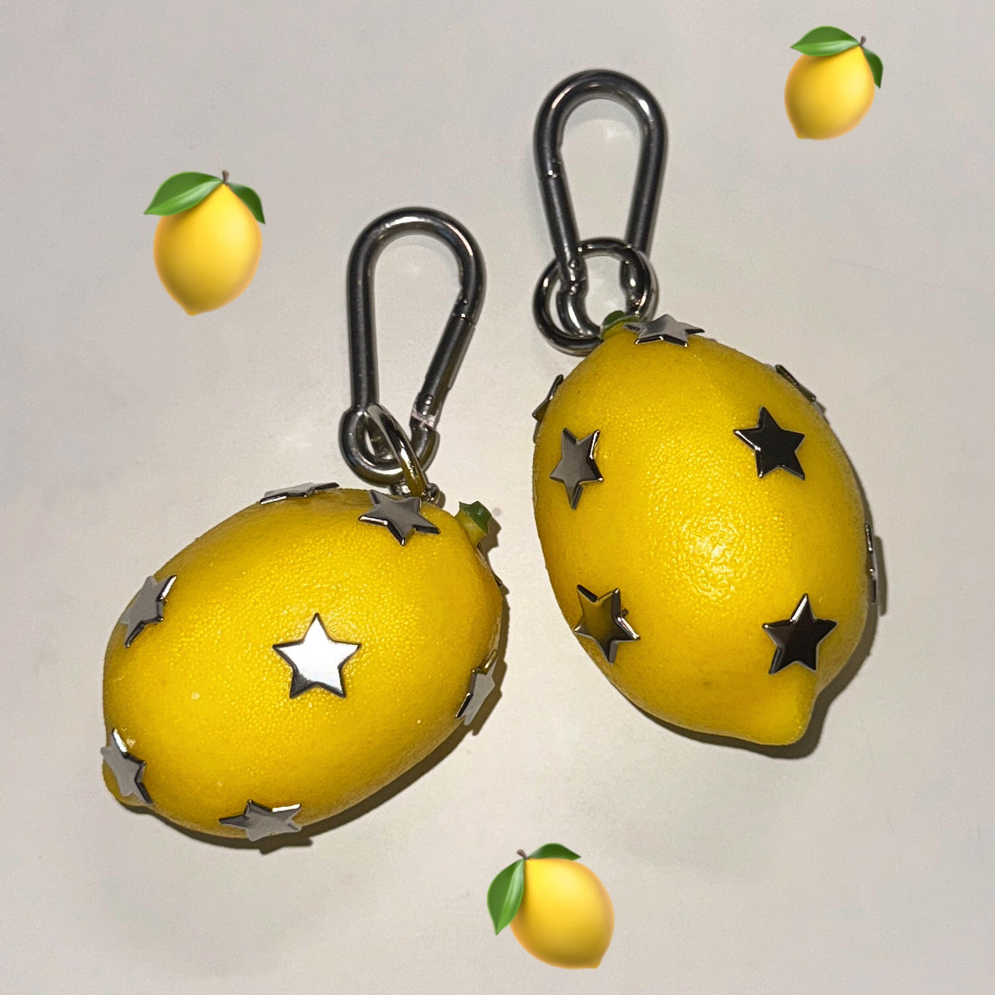 Y2K Lemon Bag Charm Keychain – shopsnackbreak