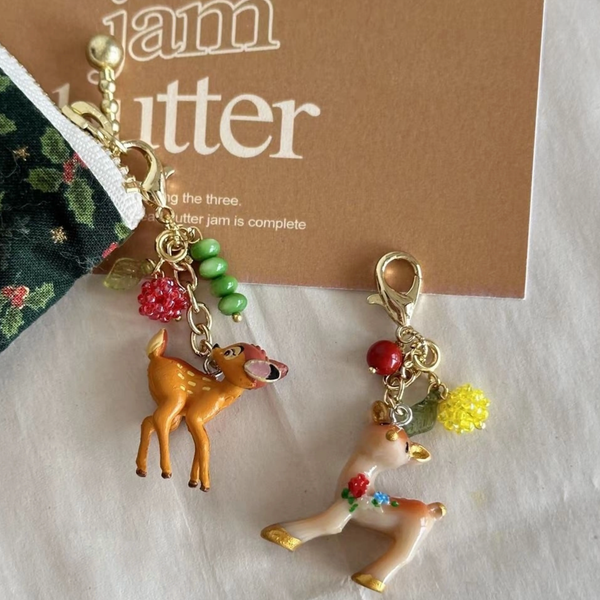 Bambi the Deer Bag Charm Keychain
