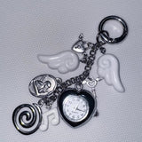 Old-World Whimsy Bag Charm Keychain