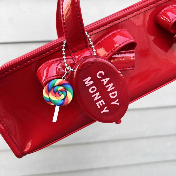 Candy Money Pocket Bag Charm Keychain