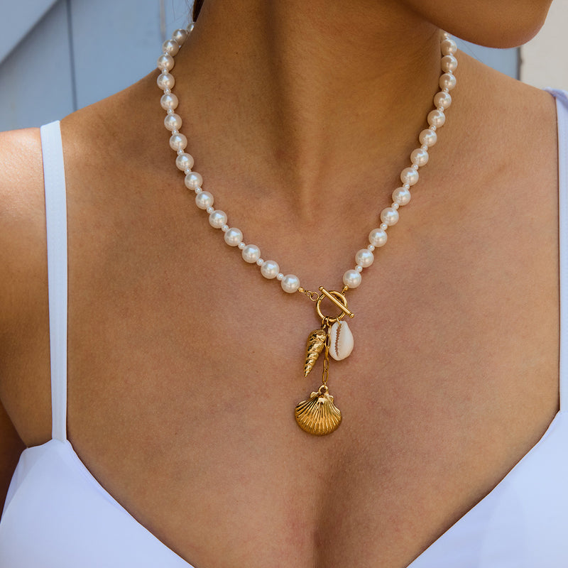Afternoon Tea by the Beach Necklace
