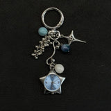 Lake by the Galaxy Bag Charm Keychain