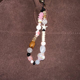 Coastal Morning Bag Charm Keychain Phone Chain