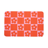 Flower Field Innovative Quick Dry Bath Mat