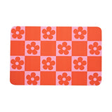 Flower Field Innovative Quick Dry Bath Mat