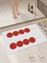 Tomatos on Sticks Bath Mat