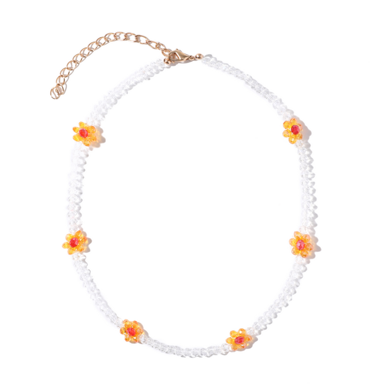 Penny Lane Necklace in Rose