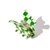 Butterfly Hair Claw in Green Apple