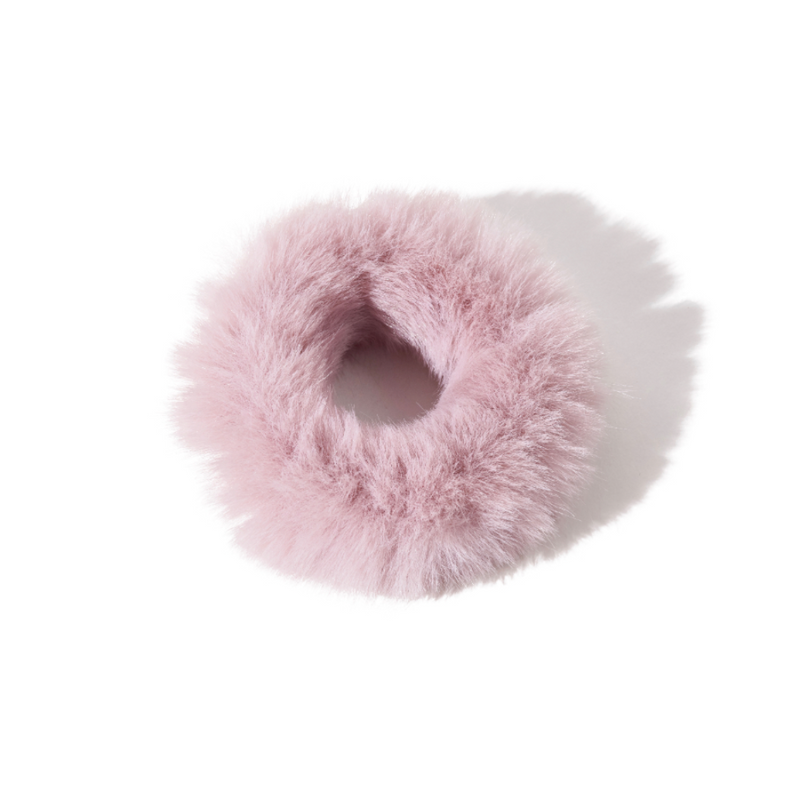 Fluffy Scrunchie in Ice Cube