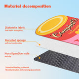 Can Soup Innovative Quick Dry Bath Mat