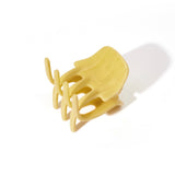 Mini Hair Claw in Lemon Peel