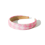 Strawberry Checkered Headband