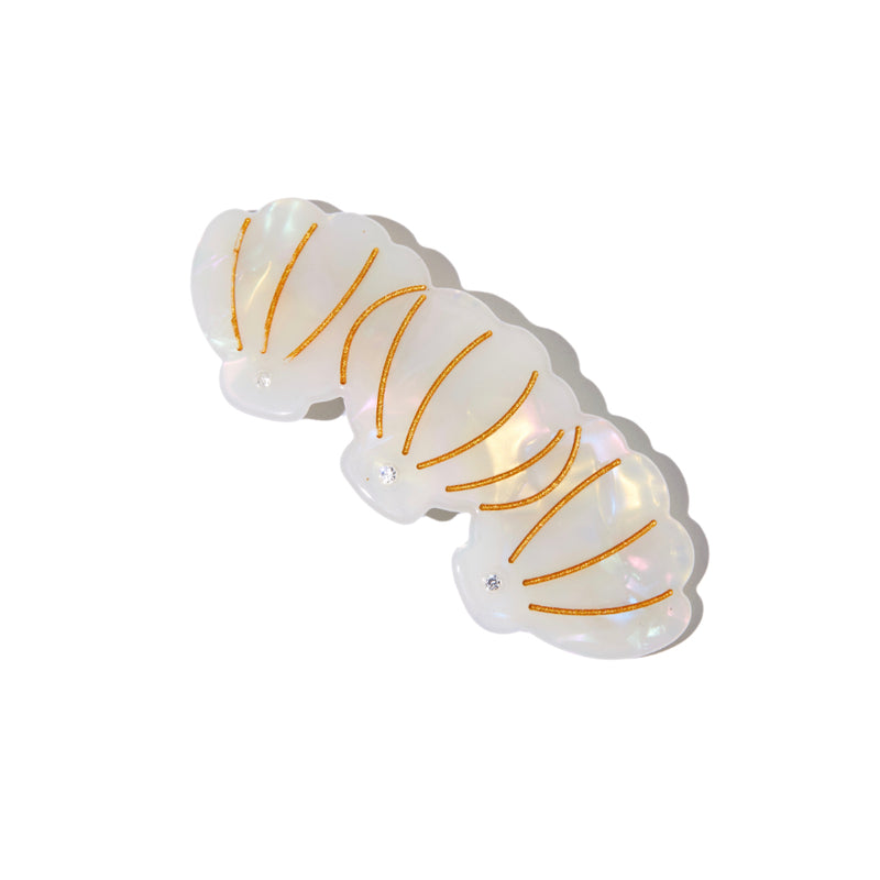 Milk Seashell Hair Claw