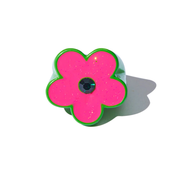 Flower Mom Ring in Bubblegum