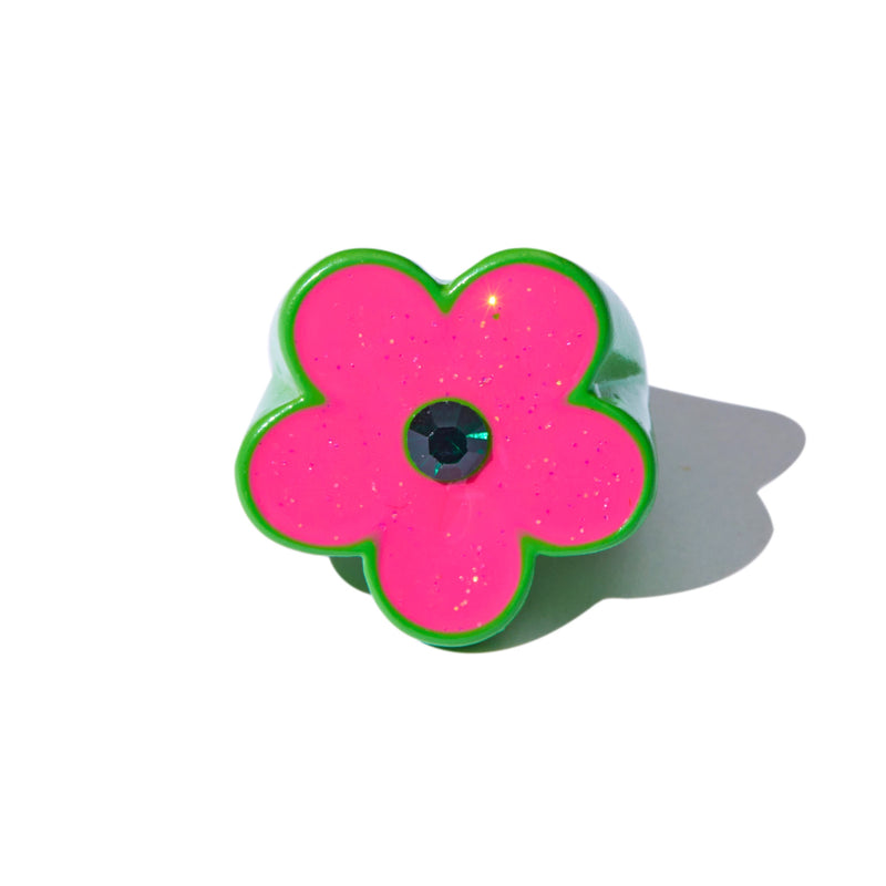 Flower Mom Ring in Bubblegum