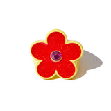 Flower Mom Ring in Blush