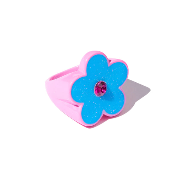 Flower Mom Ring in Sky