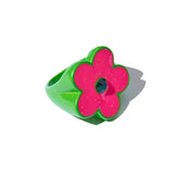 Flower Mom Ring in Bubblegum
