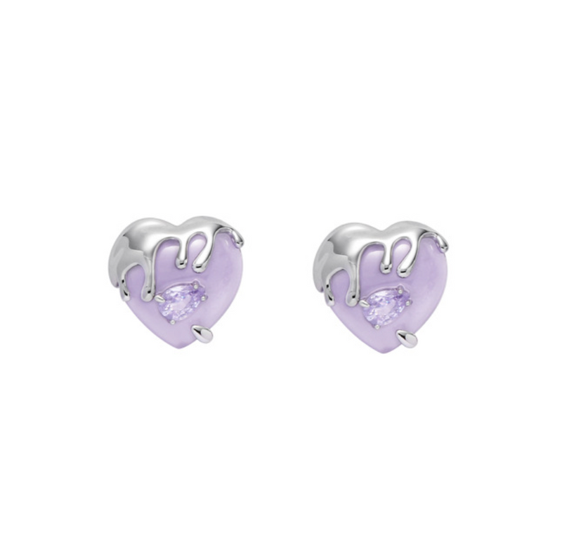 Candy Heart Earring