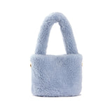 Fluffy Bag in Blueberry