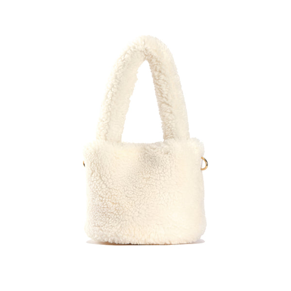 Fluffy Bag in Vanilla