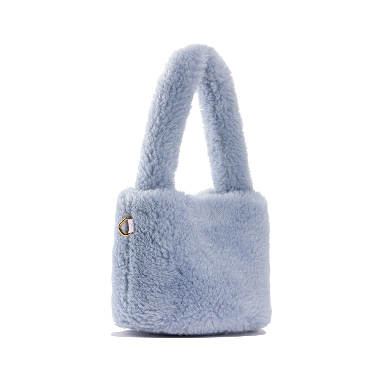 Fluffy Bag in Blueberry