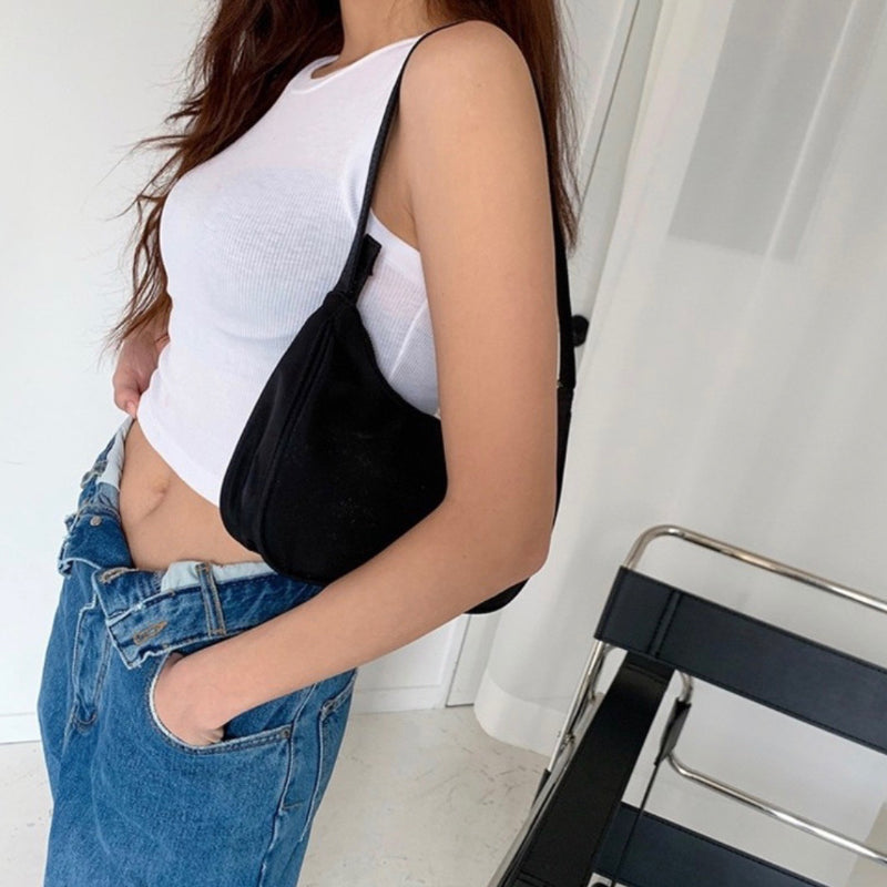 Vina Shoulder Bag in Charcoal