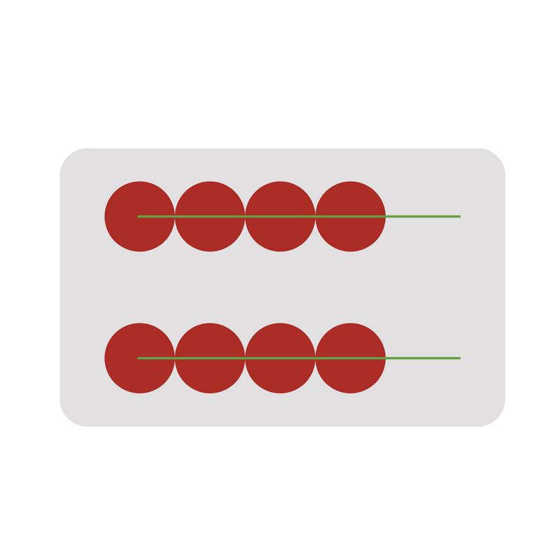 Tomatos on Sticks Bath Mat
