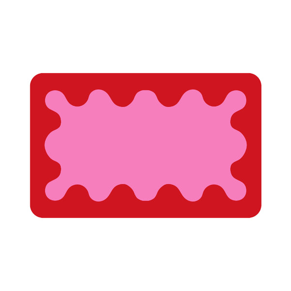 Coral Bath Mat in Sunburn