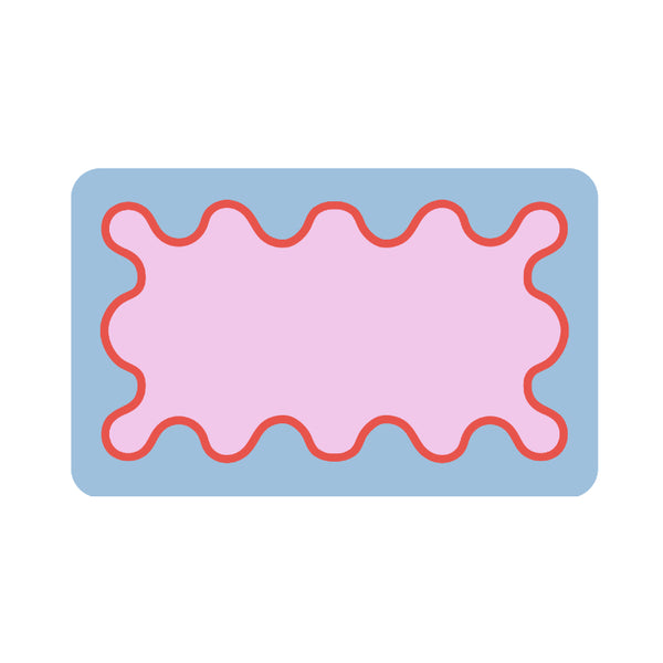 Coral Bath Mat in Early Morning