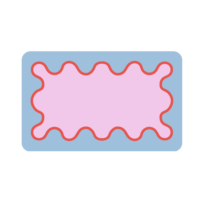 Coral Bath Mat in Early Morning