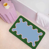Coral Bath Mat in Lake