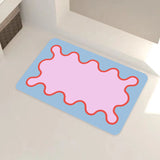 Coral Bath Mat in Early Morning