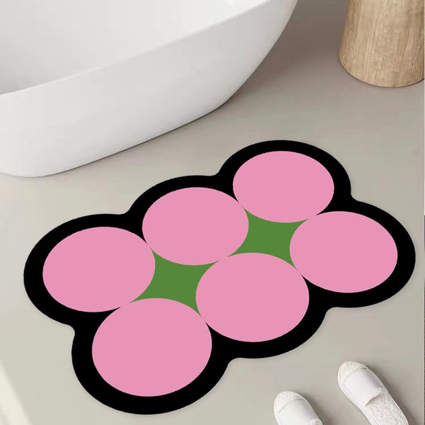 Ice Cream Bath Mat in Strawberry