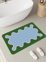 Coral Bath Mat in Lake