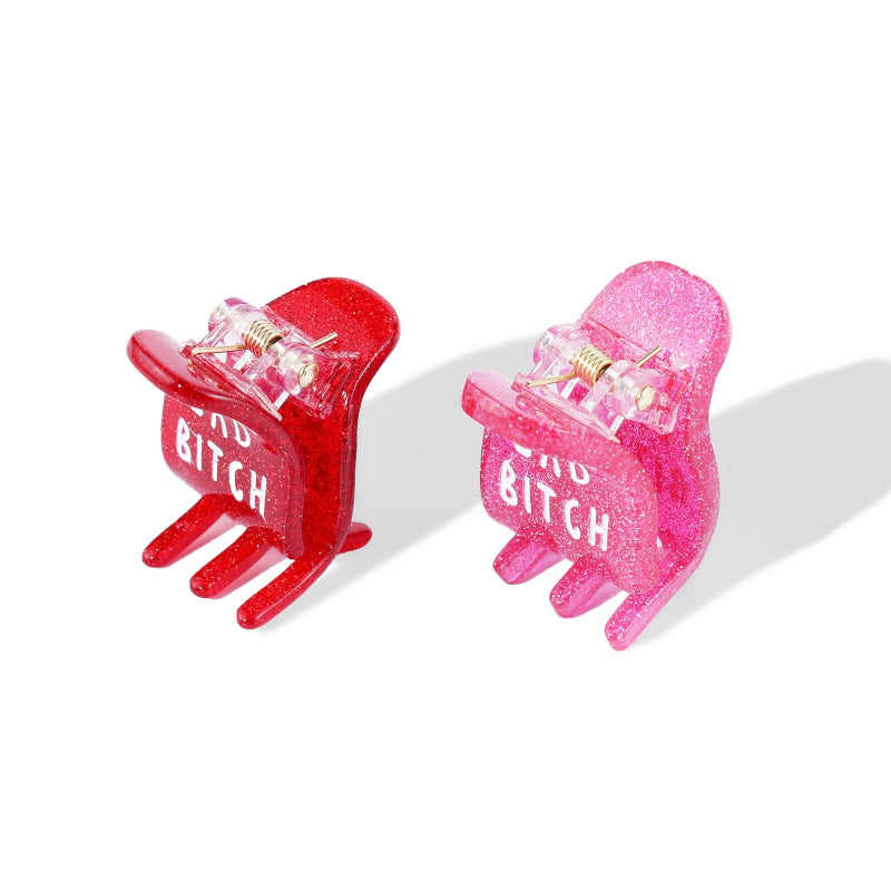 Bad B* Mini Hair Claw Set