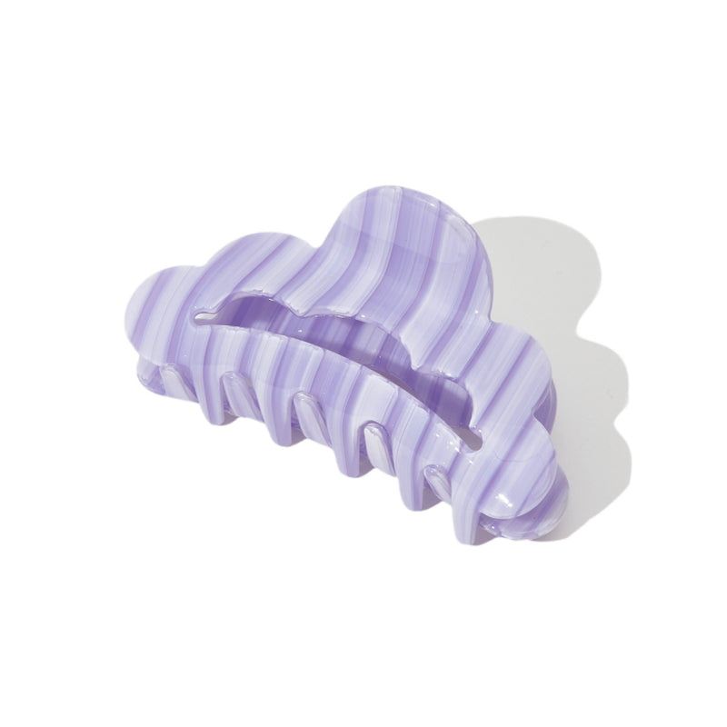 Cloudy Hair Claw in Grape Candy