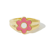 Flower Child Ring in Pink