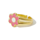 Flower Child Ring in Pink
