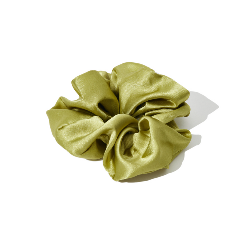 Silk Scrunchie in Matcha