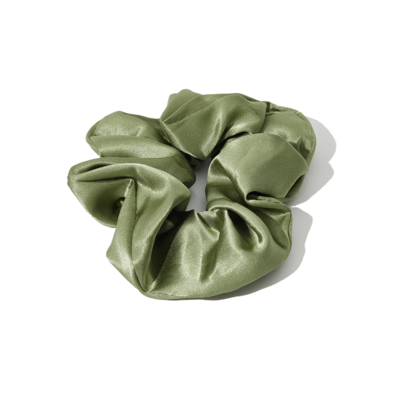 Silk Scrunchie in Matcha