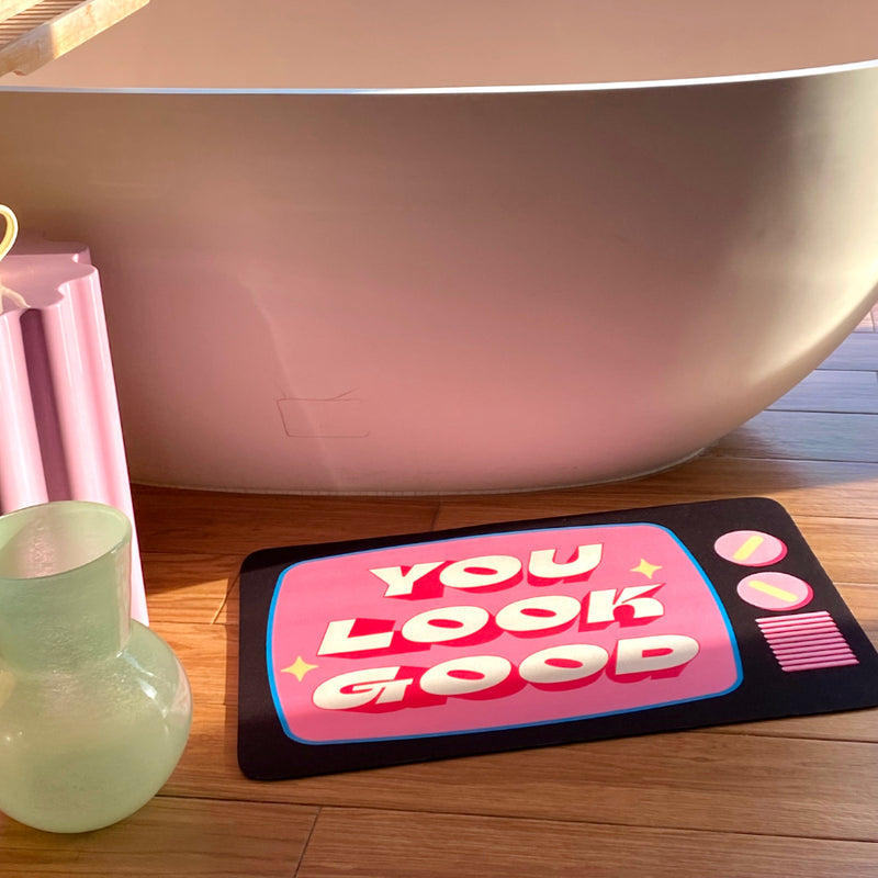 Show Time Innovative Quick Dry Bath Mat – shopsnackbreak