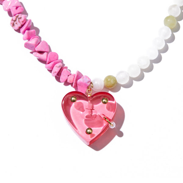 Rocky Heart Necklace