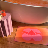Sweet Cherry Innovative Quick Dry Bath Mat