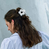 Dolores Hair Claw in White