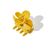 Dolores Hair Claw in Lemon